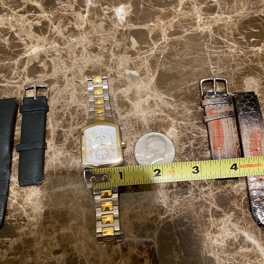 Watch - Phillip Stein *Authentic* women’s watch with three (3) bands - Picture 15 of 16